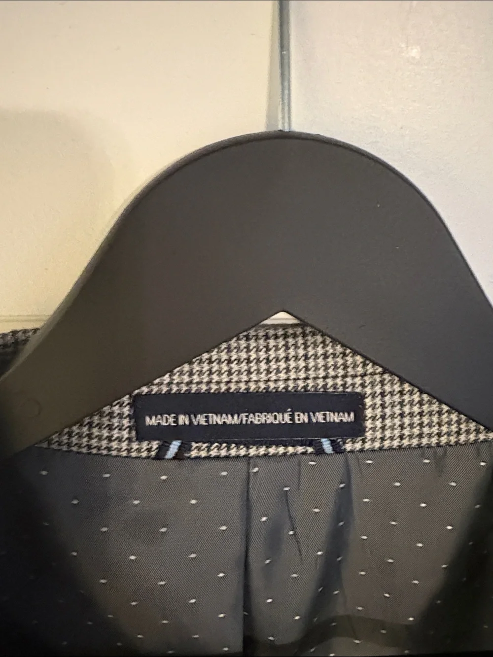 Tommy Hilfiger Gray Patterned Sport Coat